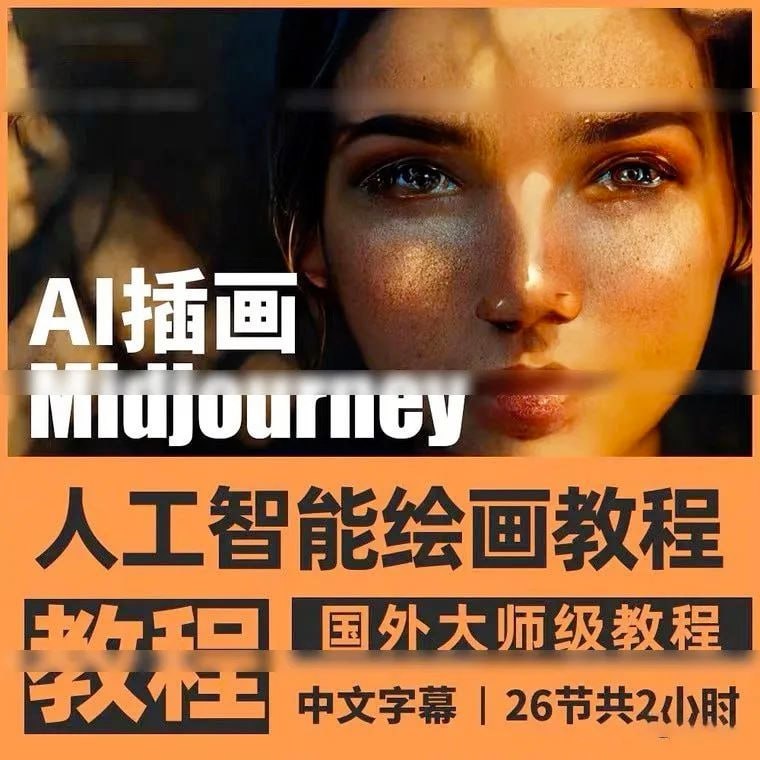 掌握Midjourney AI视觉艺术创作核心技术，开启你的创意之旅！