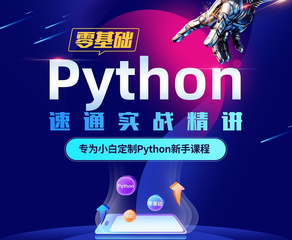 Python零基础30天速通：从小白到高手的定制课程