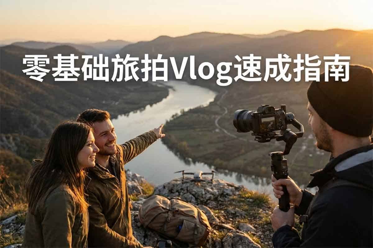 从零开始的旅拍Vlog指南：手把手教你拍出刷爆朋友圈的旅行大片！